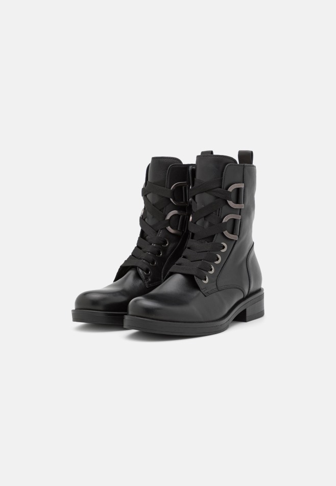 Bottines à Lacets Noir Gabor | Exclusif